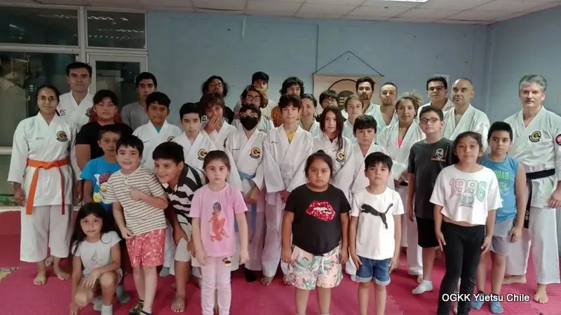 Cierre actividades Ciclo 2022 de OGKK Yuetsu en Ganbaru Dojo.