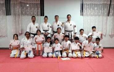 Graduación en Ganbaru Dojo